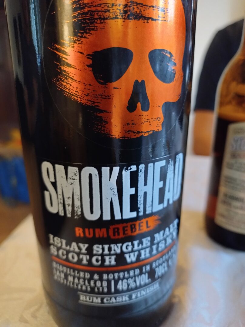 Smokehead rum rebel